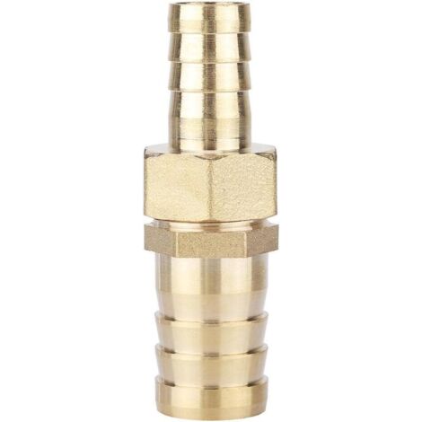 Douille de réduction barbelée, adaptateur douille filetage femelle en laiton Adaptateur connecteur raccord tuyau(14-19mm) - (1/5)