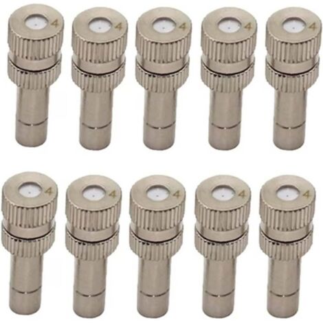 Buse d'arrosage réglable en cuivre, tête pour brouillard d'eau, Mini brumisation, accessoires de serre 20 pièces 0.3mm(0.0118in) 30 Pièces 0.5mm(0.0197in) (1/5)