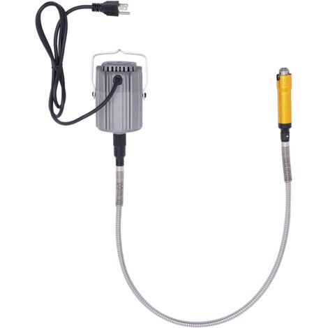 Outil rotatif électrique 780 W, arbre flexible suspendu à affûtage rapide 25 000 tr/min avec pédale réglable, brosse externe, connecteur de charbon pour le bricolage, la production artisanale - (1/5)