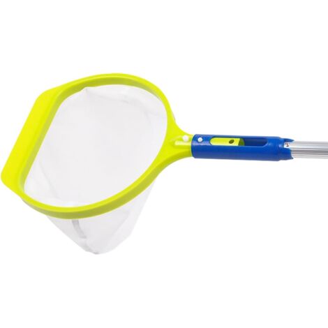 Épuisette pour Piscine - Filet à Feuilles Maillage Fin,Panier Mailles Fines Débris Équipement Aquarium et Spa (1/5)