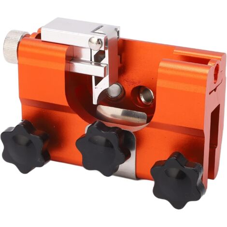 Affûteur de tronçonneuse, kit gabarit d'affûtage chaîne tronçonneuse portable à manivelle pour scies et électriques - (1/5)