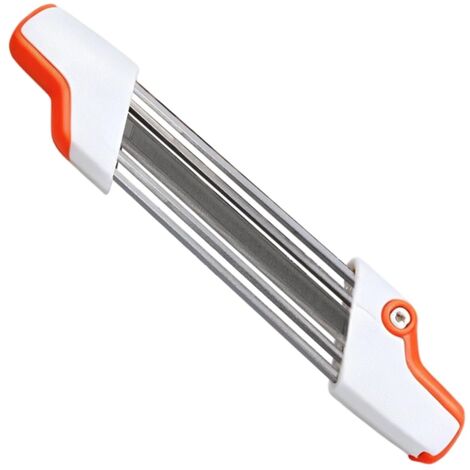 Affûteur Chaîne 2-en-1 pour Tronçonneuse STIHL 3/8" LP, Outil d'Affûtage Tronçonneuse, Remplacement chaîne (Lime 4mm) -