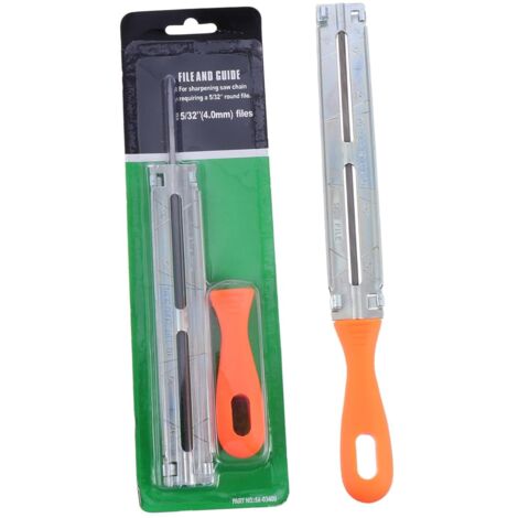 Kit De Limes Pour Tronçonneuse Affûtage Et Entretien Portable Chaîne Scie Outil Travail Du Bois - (1/5)
