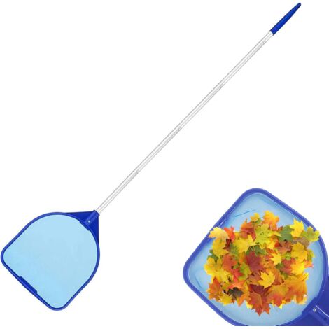Filet De Piscine, Épuisette Écumeur Feuilles avec Poteau Télescopique 17 À 41 Pouces, Fournitures Nettoyage Piscines pour Bassin Spa, Piscines, Spas, Fontaine - (1/5)