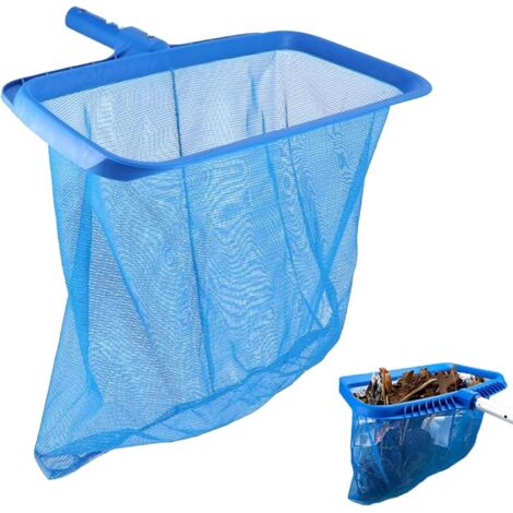 Piscine Kescher avec un filet fin Pool Bodener Aquarius et Dirt 47x30cm Nylonnetz Accessoires robustes pour le soin de l'étang - (1/5)