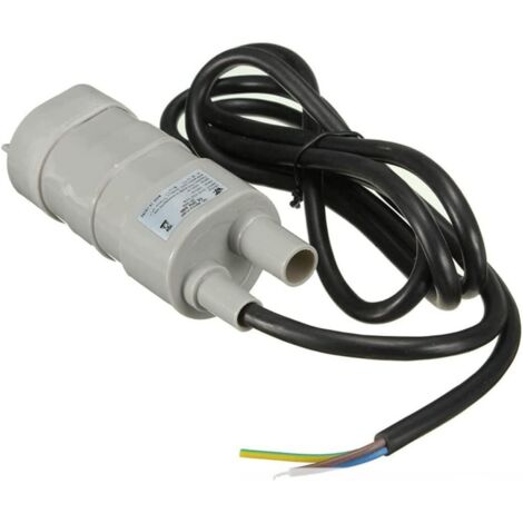 5M Haute tête DC Pompe à Eau Moteur Submersible pour étang, Aquarium de Poissons, Fontaine d’Aquarium 10L / Min 600L h DC12V 1.2A - (1/5)