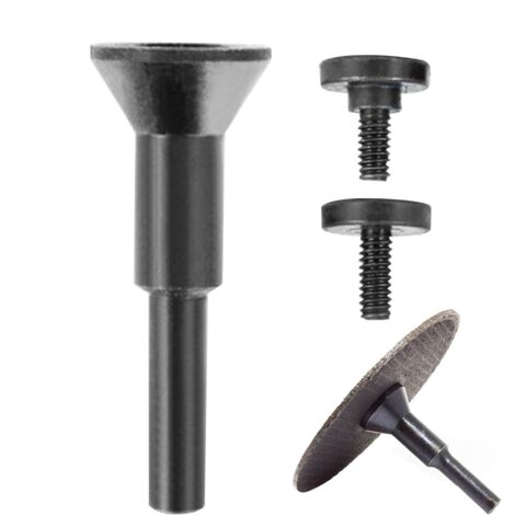 Ensemble D'arbre De Meuleuse Rotative-outils Mandrin, Adaptateur D'angle, Arbre Montage Disque, Accessoire Robuste Jeu D'arbres Rotative Pour Fixer Les Roue - (1/5)