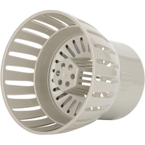 Panier d'écumoire de Piscine, Crépine en Plastique avec Conception en, Idéal pour Le Nettoyage des Piscines et étangs, Taille 50MM (Calibre 110MM) - calibre 110MM (1/5)