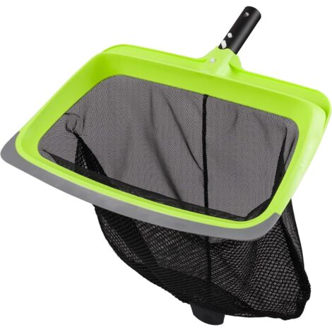 Épuisette de fond piscine - Lame en caoutchouc et cadre renforcé Double couche (1/5)