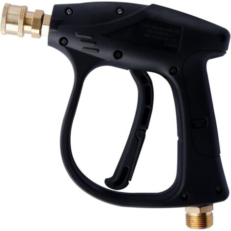 Pistolet Nettoyeur Haute Pression, Pulvérisation de à Eau Lavage Voiture Connexion Rapide 1/4" Laveuse Jet Interface Filetage M22 pour - (1/5)