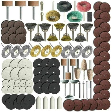 Set D'embouts à Découper Pour Outil Rotatif – 10 Pièces, Fraises En Acier Tungstène Haute Qualité