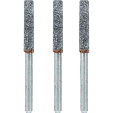 Outil D'affûtage de Lime en Pierre Bavure D'affûteuse Tronçonneuse Diamant 4mm 5/32in pour L'outil Rotatif Ensemble 3 - (1/5)