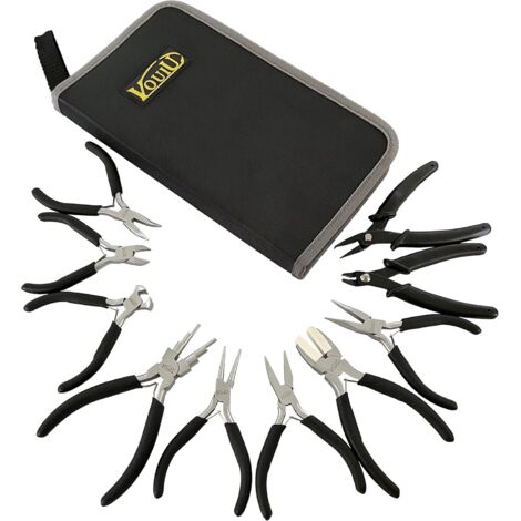 Ensemble de 10 pinces à bijoux Outils fabrication - (1/5)