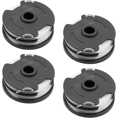Lot de 4 bobines débroussailleuse et Ligne Rechange Compatible avec Les Coupe-Bordures Parkside PRT 550 A1 B2 C3 - (1/5)