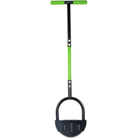 Coupe-Bordures Manuel, Outil à Dentelée, Long Manche Rembourré en Acier Au Carbone, Convient Aux Allées, Terrasses et Espaces Verts.