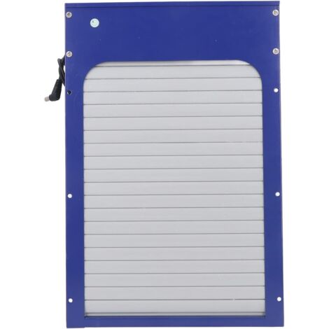 Porte de poulailler automatique avec réglage l'heure - Rideau enroulable Ouvre-porte poulet pour canard, oie