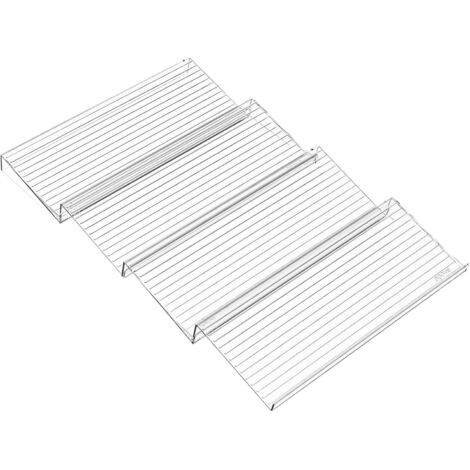 Étagère à assaisonnement extensible – 4 tiroirs empilables Rangement durable pour condiments  Organiseur étages cuisine, garde-manger, armoire, appartement, location, maison, camping-car - (1/5)