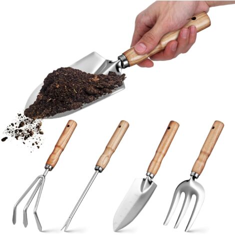 Kit Outils de Jardinage pour Femmes Truelle et Outils de Jardinage Extérieur Ensemble de Pelles pour Jardiniers (1/5)