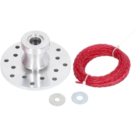 Tête de débroussailleuse en Aluminium avec Cordes torsadées, tête Poreuse pour Les débroussailleuses Titan Pro, Accessoire Remplacement Durable doté - (1/5)