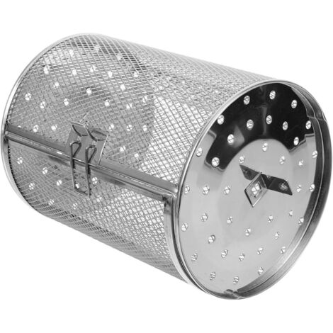 Panier à Grillades Rotatif Pour Barbecue Et Four Outil De Cuisson Pratique Cacahuètes Châtaignes - (1/5)
