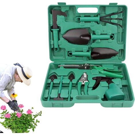 Kit d'Outils de Jardinage Aide Robuste à la Plantation Manuelle Équipement de Jardinage Extérieur,pour Patios, Porches, Cours, Balcons, Terrasses et Allées (1/5)