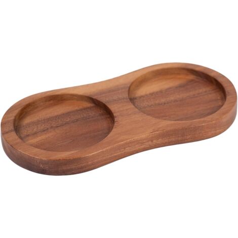 1 Plateau Bois D'acacia, Diamètre 6 Cm, Pour Moulins à Sel Et Poivre, Protection Table, Cuisine (1/5)