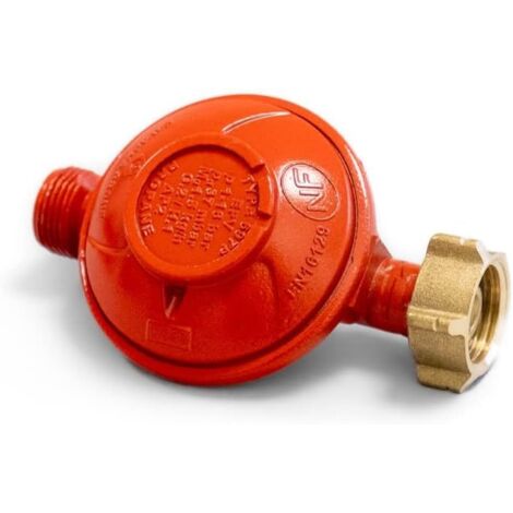 1 Détendeur Gaz Propane 37 Mbar Limiteur Débit Robinet 21.7 Bouteille 13kg Usage Extérieur