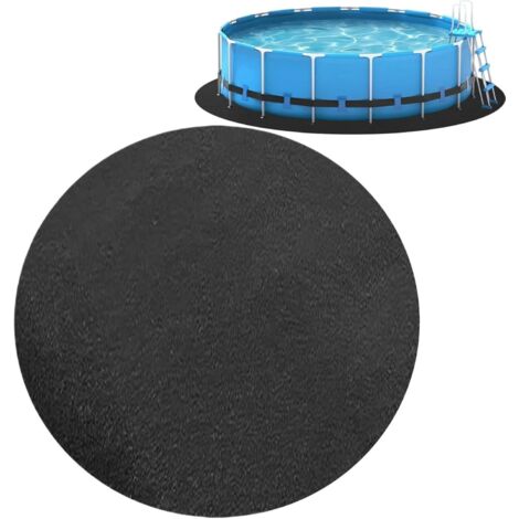 Tapis de piscine – rond résistant aux crevaisons revêtement Pour extérieur, jardin, terrasse, hôtel, vacances, sol creusé - 4.4 meters (1/5)