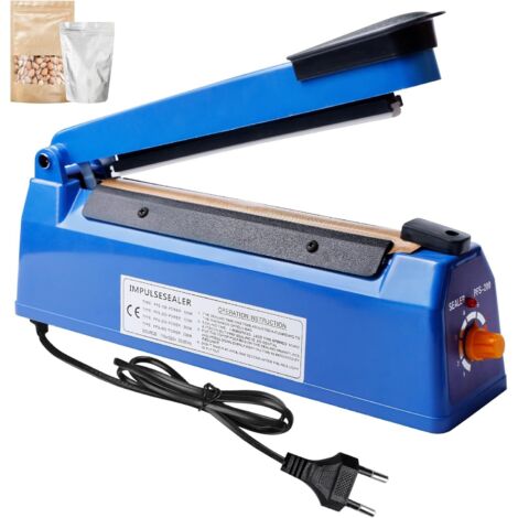 1 Machine À Sceller, Largeur 300mm, 8 Niveaux Température, Pour Sacs Plastique PE PP, Usage Alimentaire (1/5)
