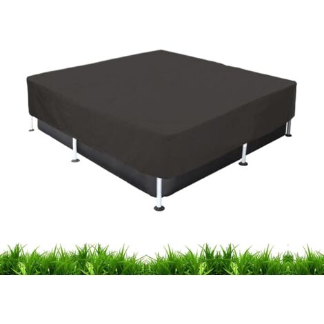 Rectangulaire Bâche de piscine imperméable - Cadre rectangulaire Protection résistante aux UV et à la poussière pour (1/5)