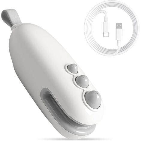 1 Scelleur De Sacs 2 En 1, Coupe Et Scelle Thermique, Rechargeable USB, ABS, Pour Cuisine Et Snacks (1/5)