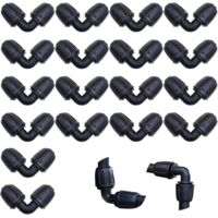 18 Connecteur, Plastique, 16mm, Tuyau, Jardin, Pelouse