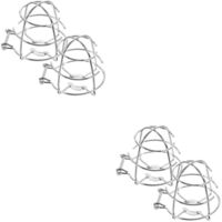 4 pièces Couvre-tête sprinkler, protection anti-chocs, installation sans outil, pour systèmes incendie bâtiments commerciaux