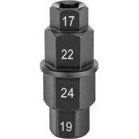 Clé à broche, clé hexagonale pour moto de voiture, roues -