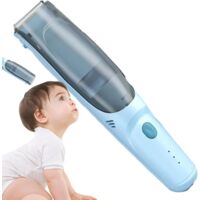 Tondeuses à cheveux électriques pour,Tondeuses pour Tondeuse silencieuse et rechargeable sans fil, silencieuses pour, tondeuses puissantes une coup Bleu -