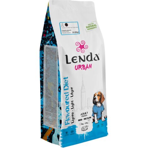Pienso light para perro adulto Lenda Urban 10 kg