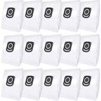 Soldes Lot de 15 sacs d'aspirateur pour Rowenta Hygiene+ ZR200520 ZR200720 Swirl R39 Sacs à poussière pour Rowenta Compact Power, X-Trem Power & Silence Force (RO64xx RO63xx RO68xx RO39xx)