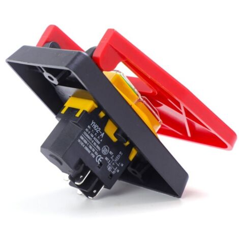 Interrupteur Déclenchement AN17-1 4 Broches - Interrupteur Autobloquant 20A 250V 3900W - Outil Électrique Industriel Déclenchement Double Vitesse (1/5)