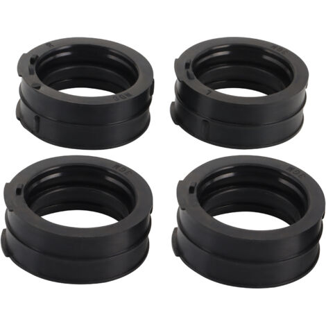 Kit Collecteur Admission 4 Pièces pour Yamaha YZF750R FZR1000 YZF1000R Moteur 4 Cylindres - Tuyau Raccord Filtre Air