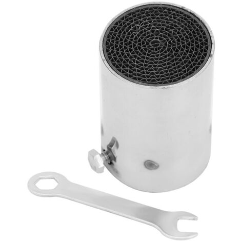 Silencieux de silencieux de tuyau d'échappement de moto universel de 51mm insérez le silencieux de bruit Style 3
