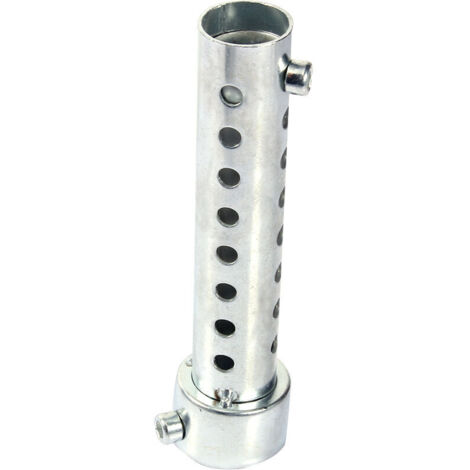 Universel Moto chappement Peut DB Killer Silencieux Silencieux Chicane Insert Argent 35mm (1/5)