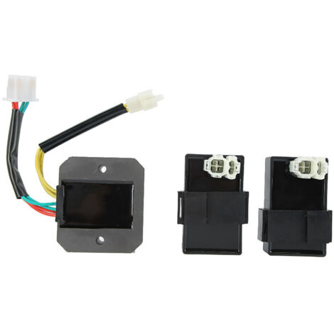 3 pièces/ensemble CDI Double allumage + régulateur redresseur pour XL 600 V Transalp 19891996 (1/5)