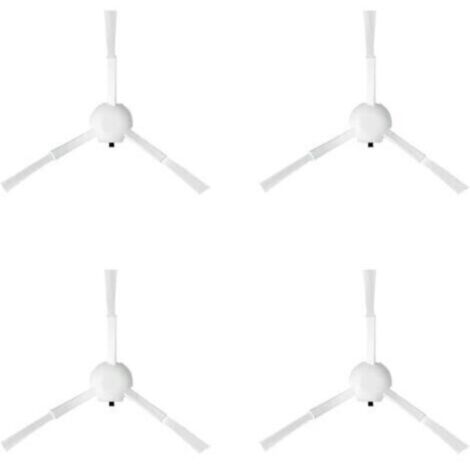 Piezas de repuesto para aspiradoras (4 cepillos laterales) compatibles con los accesorios de la aspiradora robótica Dreame Bot L10s Ultra (1/2)
