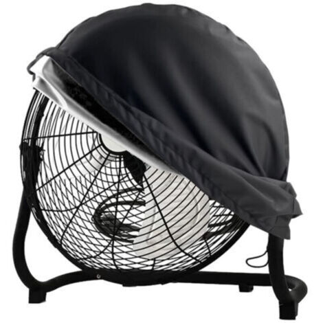 Cubierta de ventilador industrial de tela Oxford, cubiertas de ventilador de piso a prueba de polvo, cubierta de protección de ventilador de velocidad impermeable (1/5)
