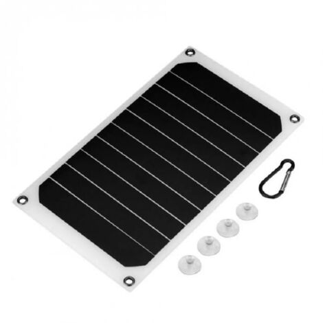 Chargeur Solaire avec Panneau Portable 10W 5V IP64, Port USB Universel pour Appareils Mobiles/Caméras (1/4)