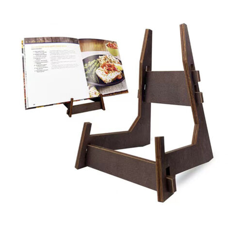 Support en Bois en Forme de N pour Cadre Photo, Certificat, Assiette Décorative ou Galette de Thé (1/4)