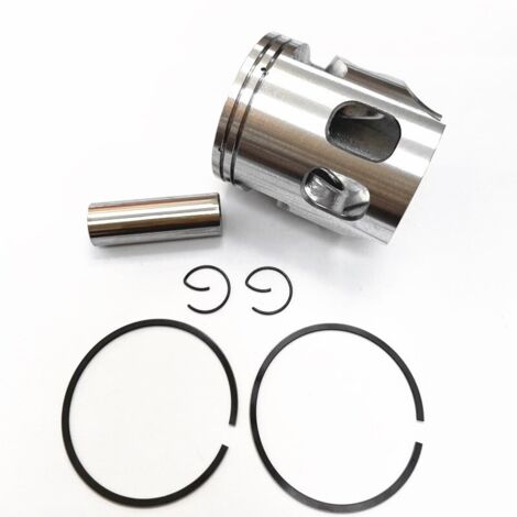 Piston 56mm pour Yamaha DT125 - Pièce de Rechange de Précision pour Moteur 2 Temps - Compatible avec Cylindre d'Origine