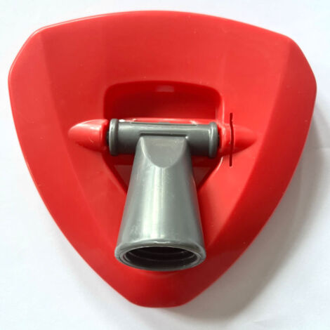 Base de Remplacement pour Serpillère à Essorage - Couvercle Plastique pour Tête de Laveuse Rotative Triangulaire - Accessoire pour Laveuse à Pédale (1/3)