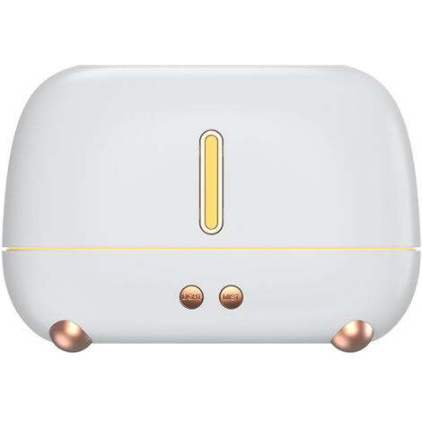 Diffuseur d'air d'USB d'humidificateur de flamme blanche pour le décor à la maison de chambre à coucher (1/3)