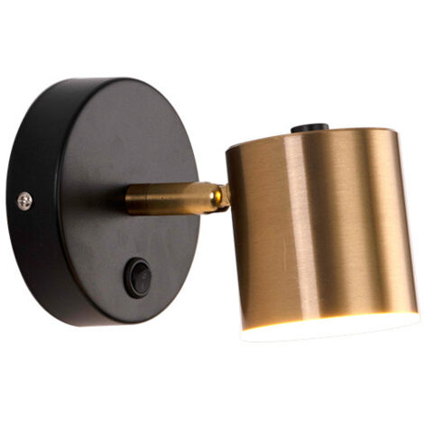 Cylindrique 3 Couleurs 5W Dimmable Applique Murale Moderne Creative LED Applique Murale Décoration Pour Chambre, Couloir Applique Murale Décoration De La Maison (1/3)